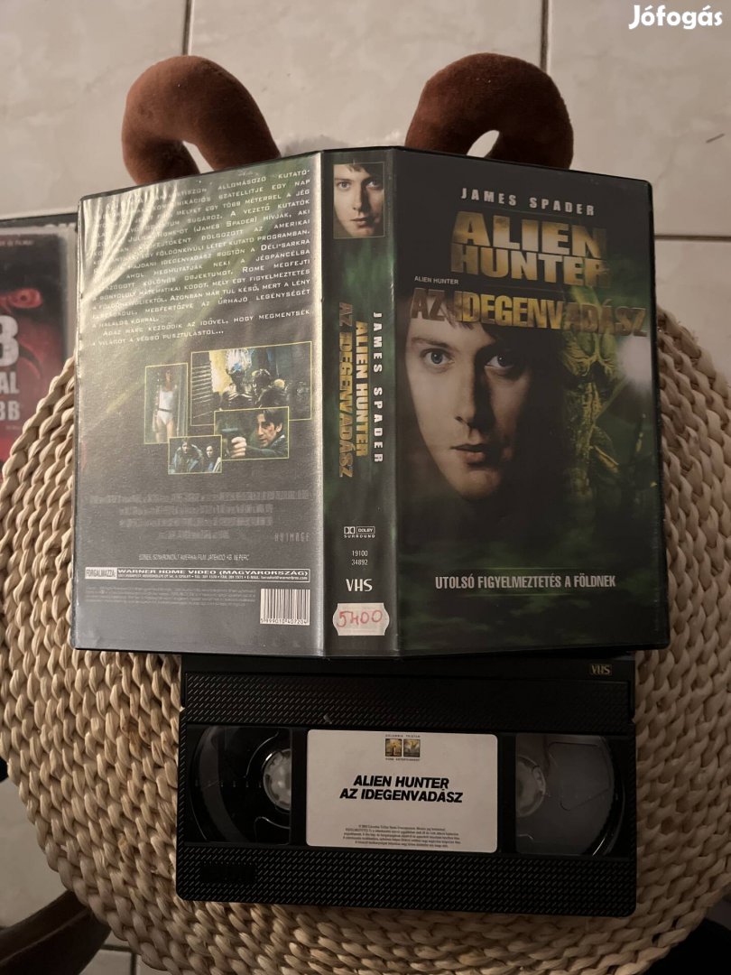 Alien hunter az idegenvadász vhs