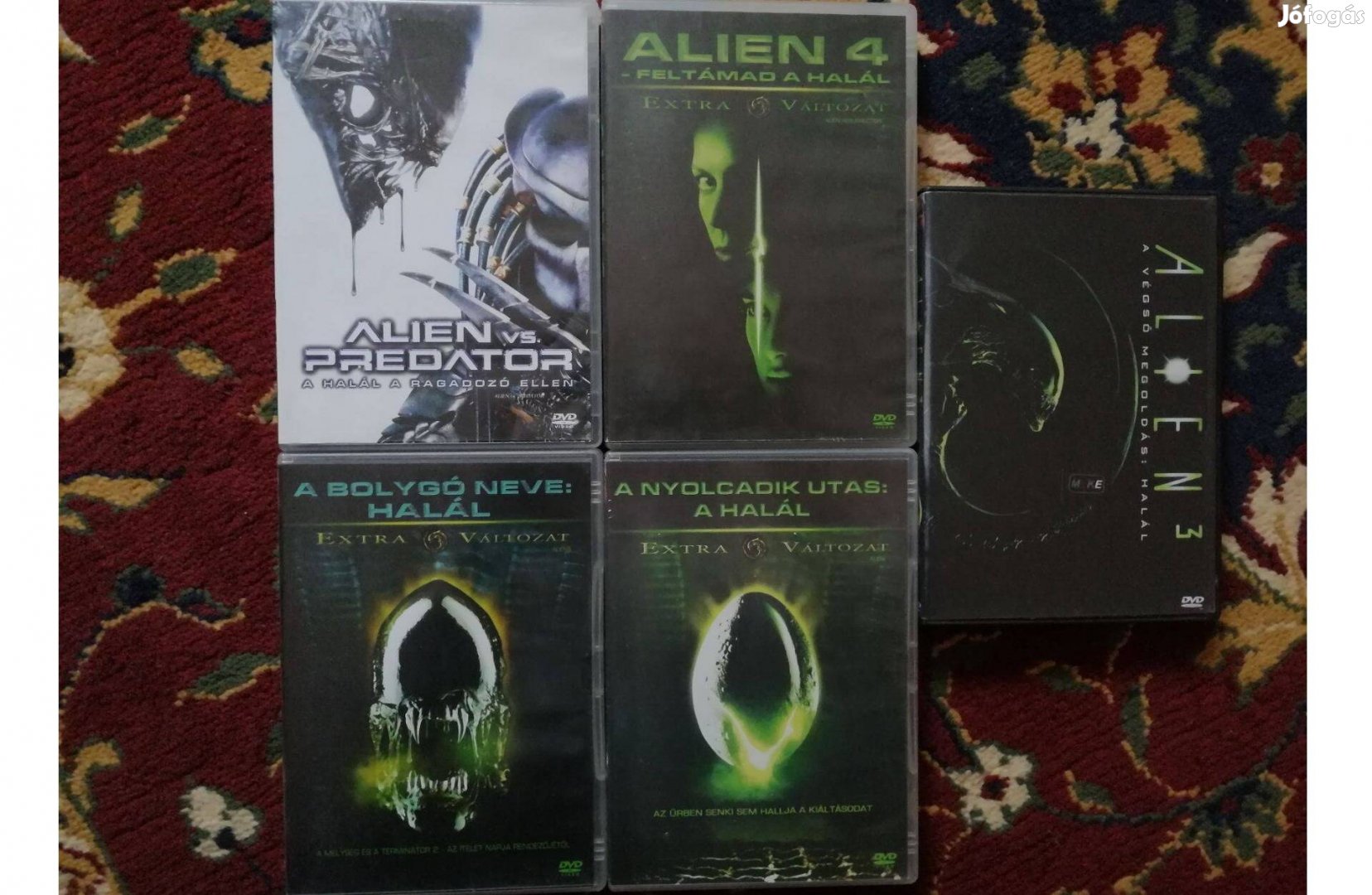 Alien kvadrológia, Alien vs. predator dvd