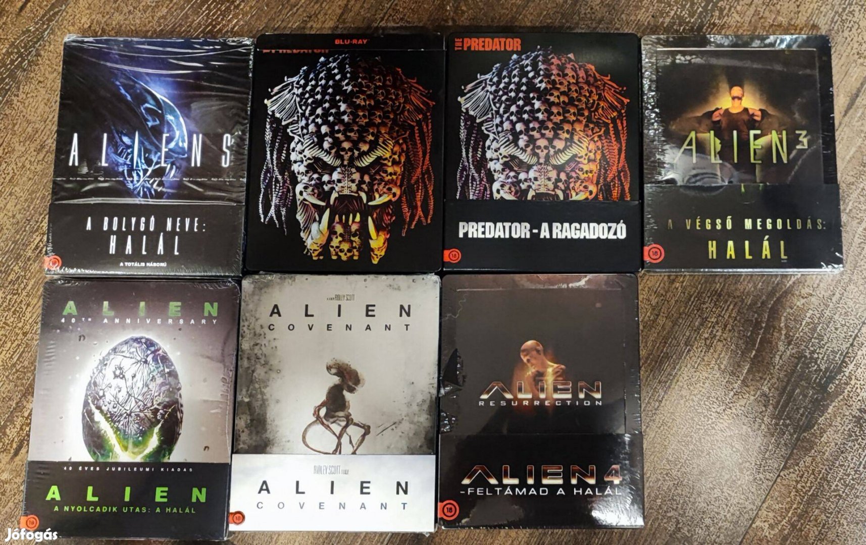 Alien steelbook kollekció