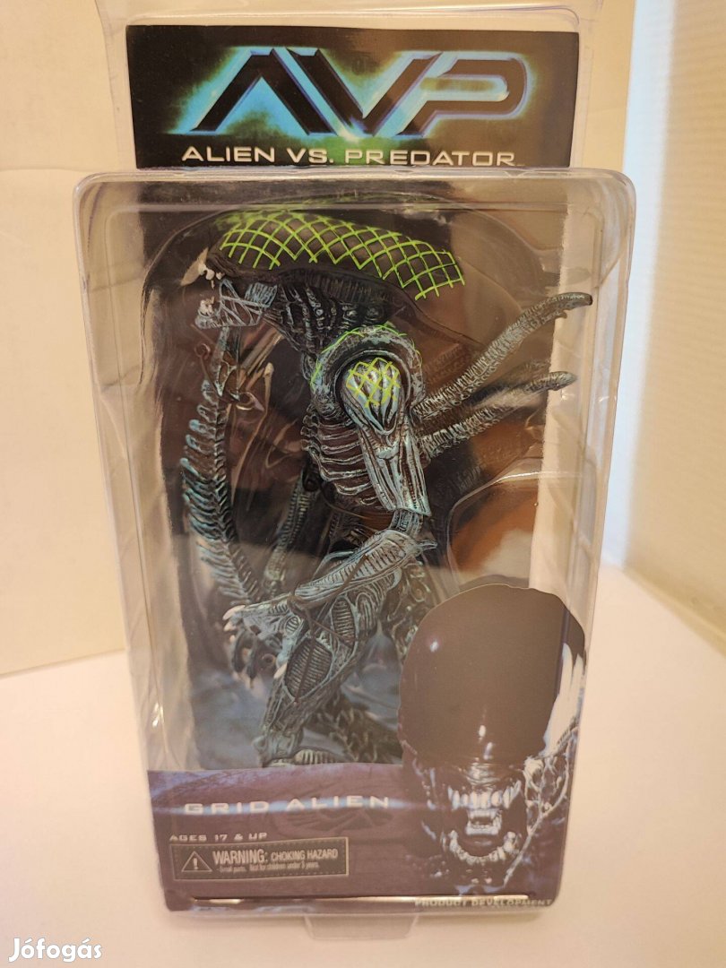 Alien vs. Predator Grid Alien 18 cm magas gyűjtői figura, Neca