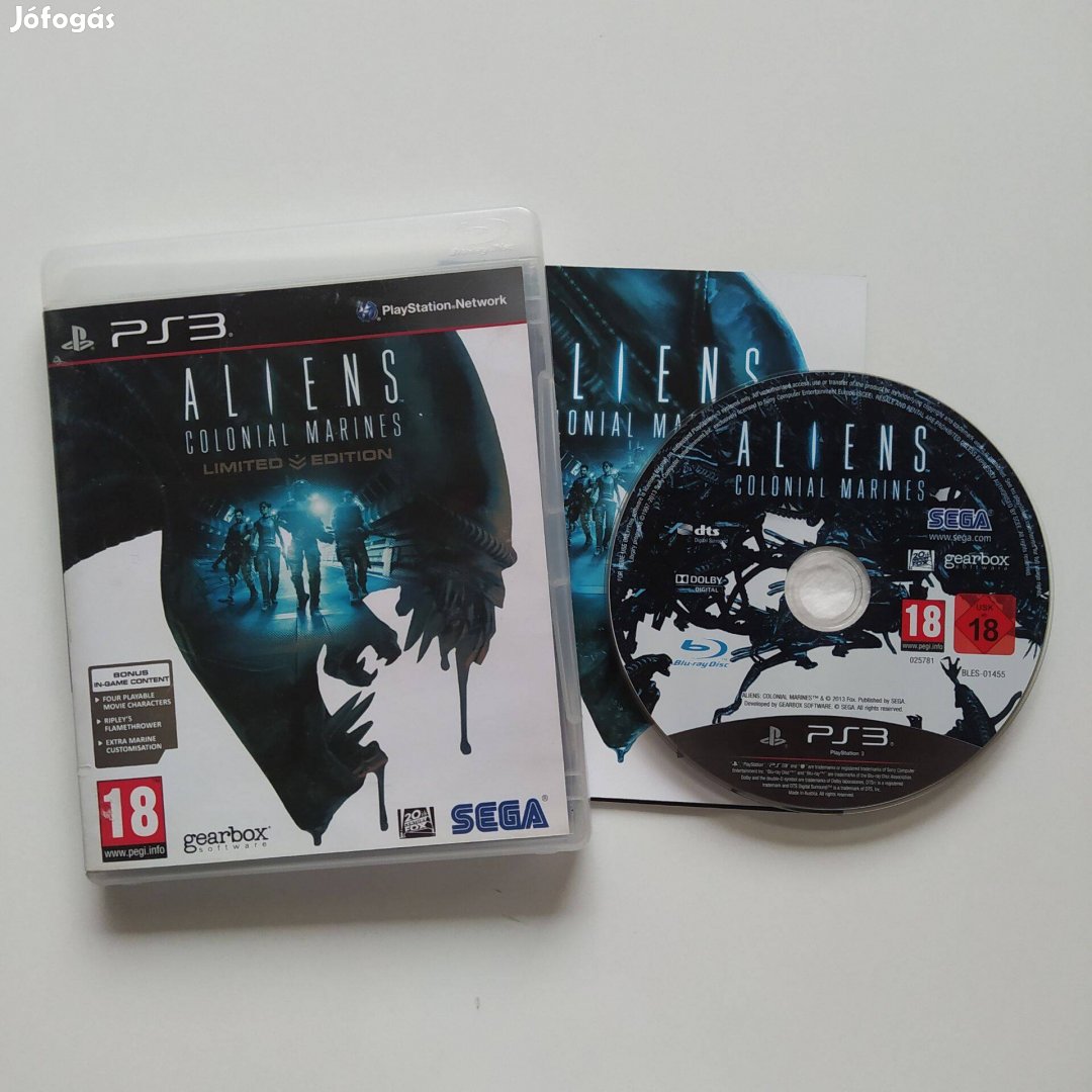 Aliens: Colonial Marines PS3 Playstation 3