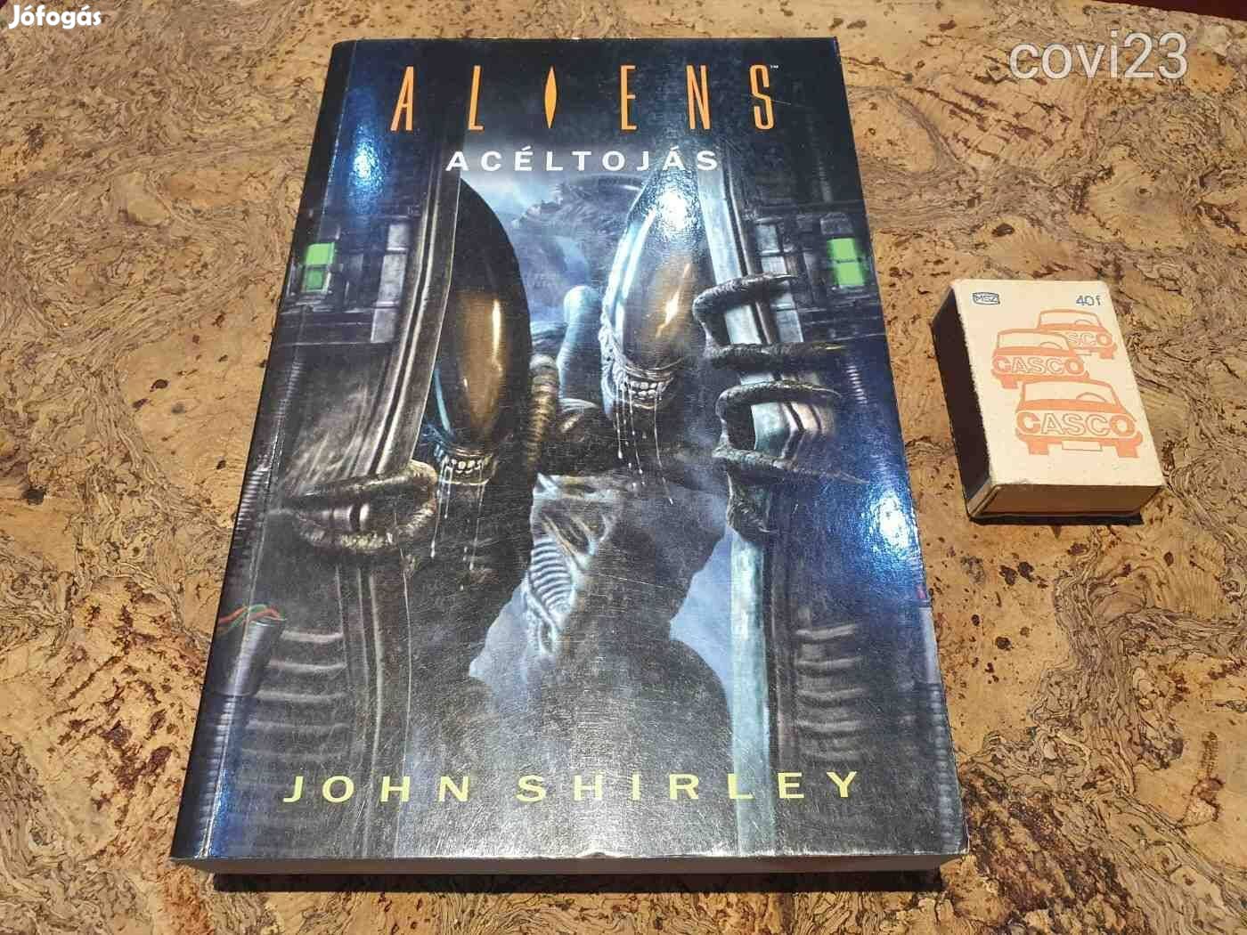 Aliens acéltojás John Shirley könyv a második ritka