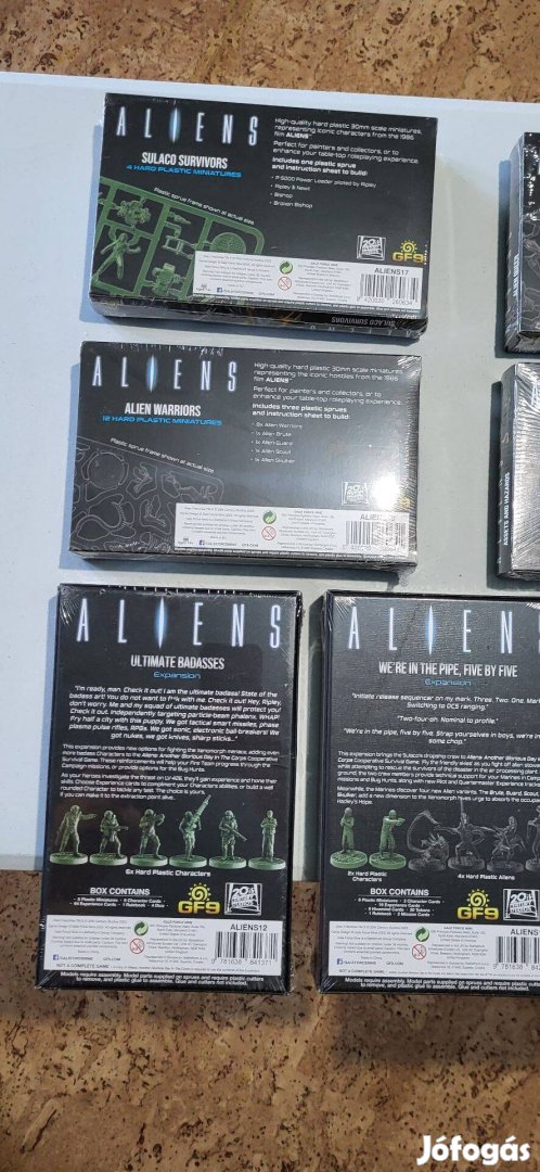 Aliens társasjáték gyűjtemény