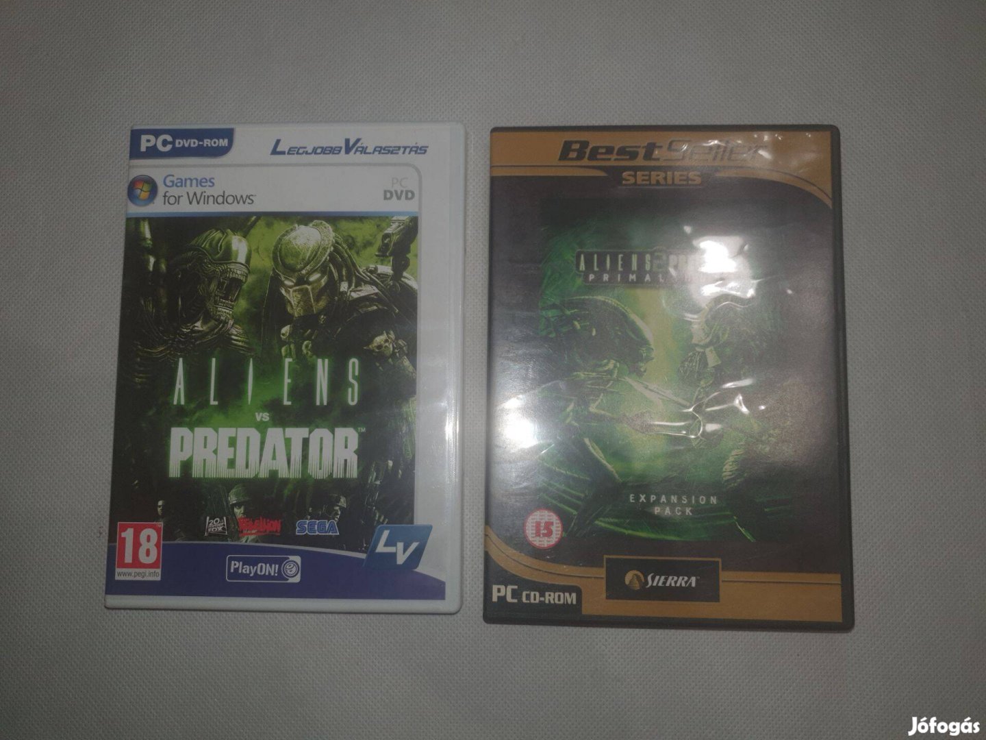 Aliens vs. Predator 1 és 2 része PC Játék