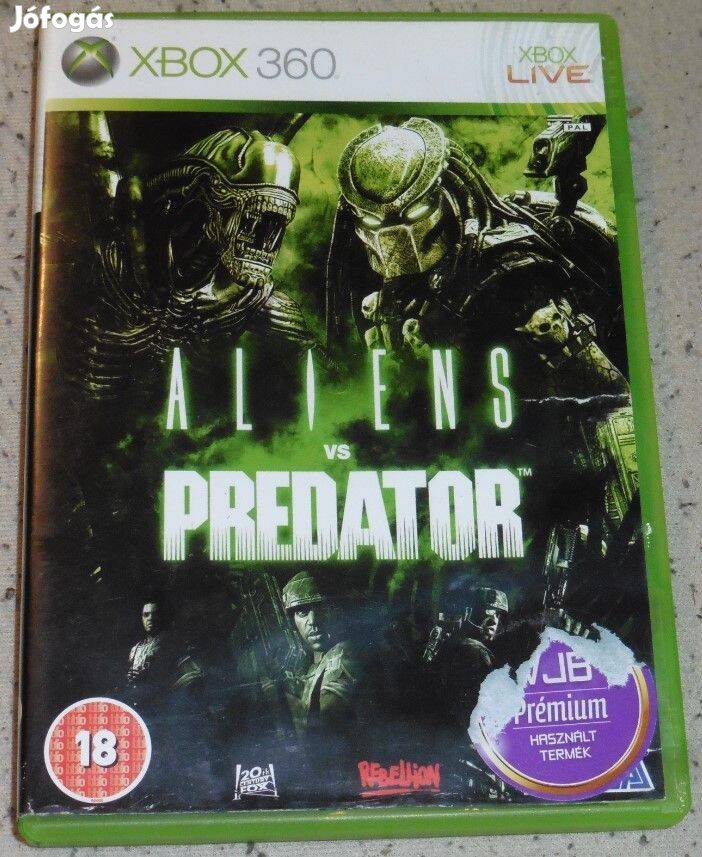 Aliens vs. Predator Gyári Xbox 360, Xbox ONE, Series X Játék akár félá