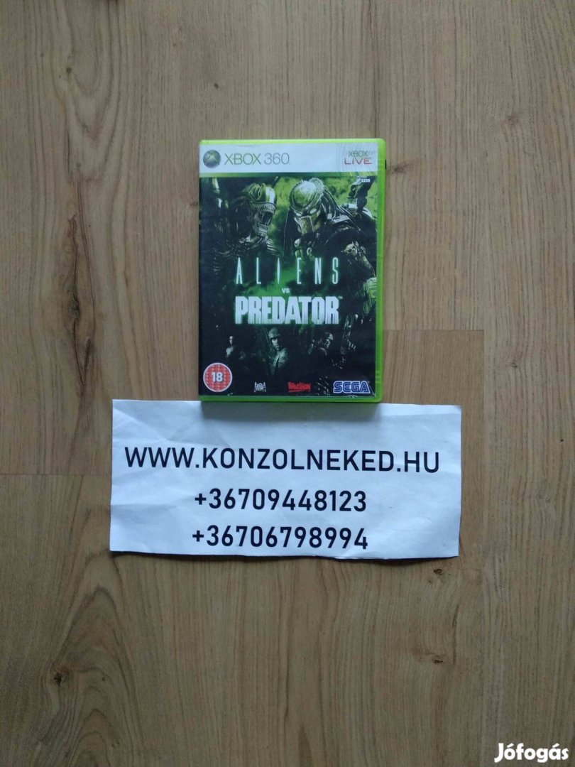 Aliens vs. Predator Xbox One Kompatibilis Xbox 360 játék