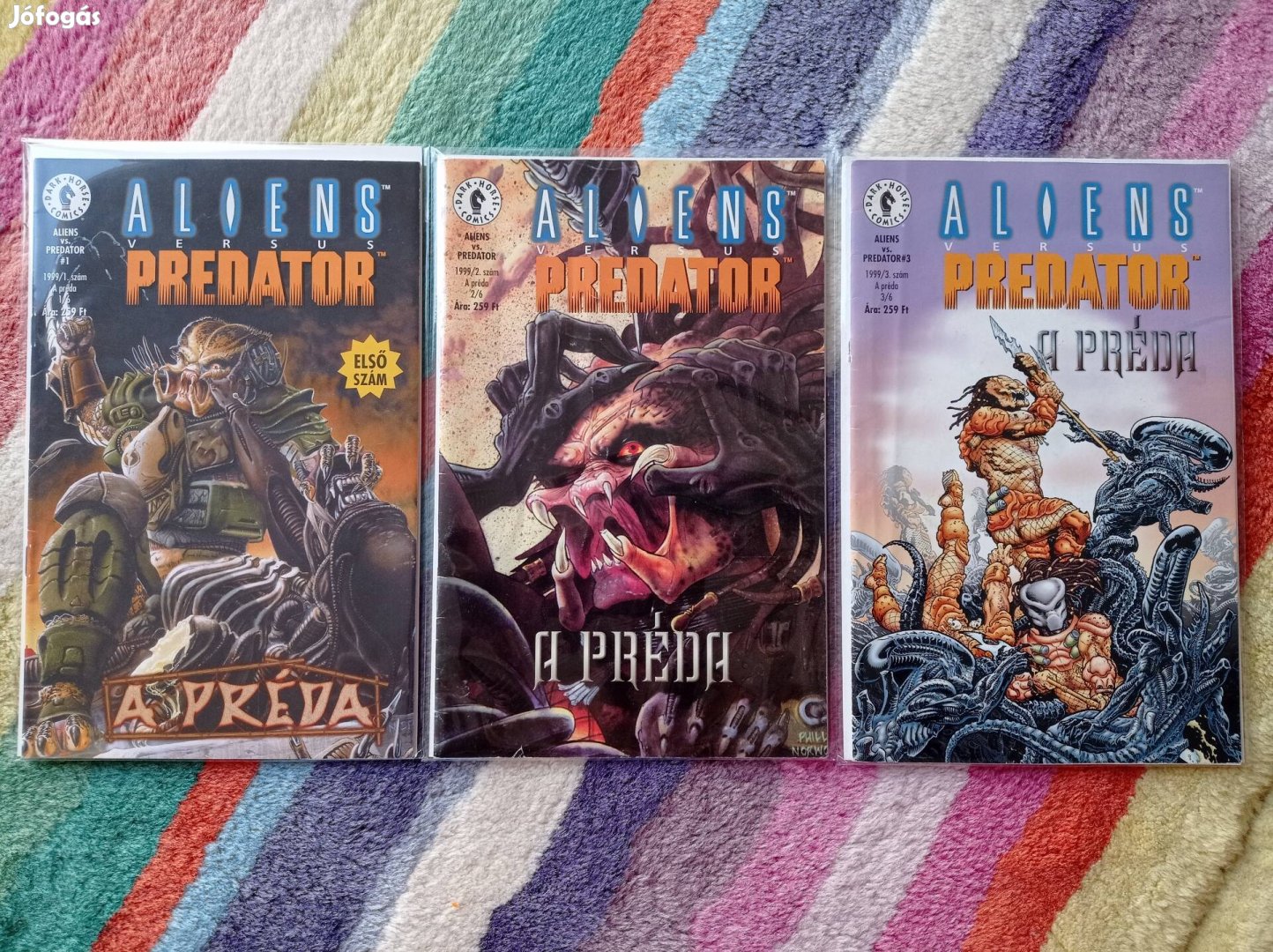 Aliens vs. Predator - A préda 1-3. képregény