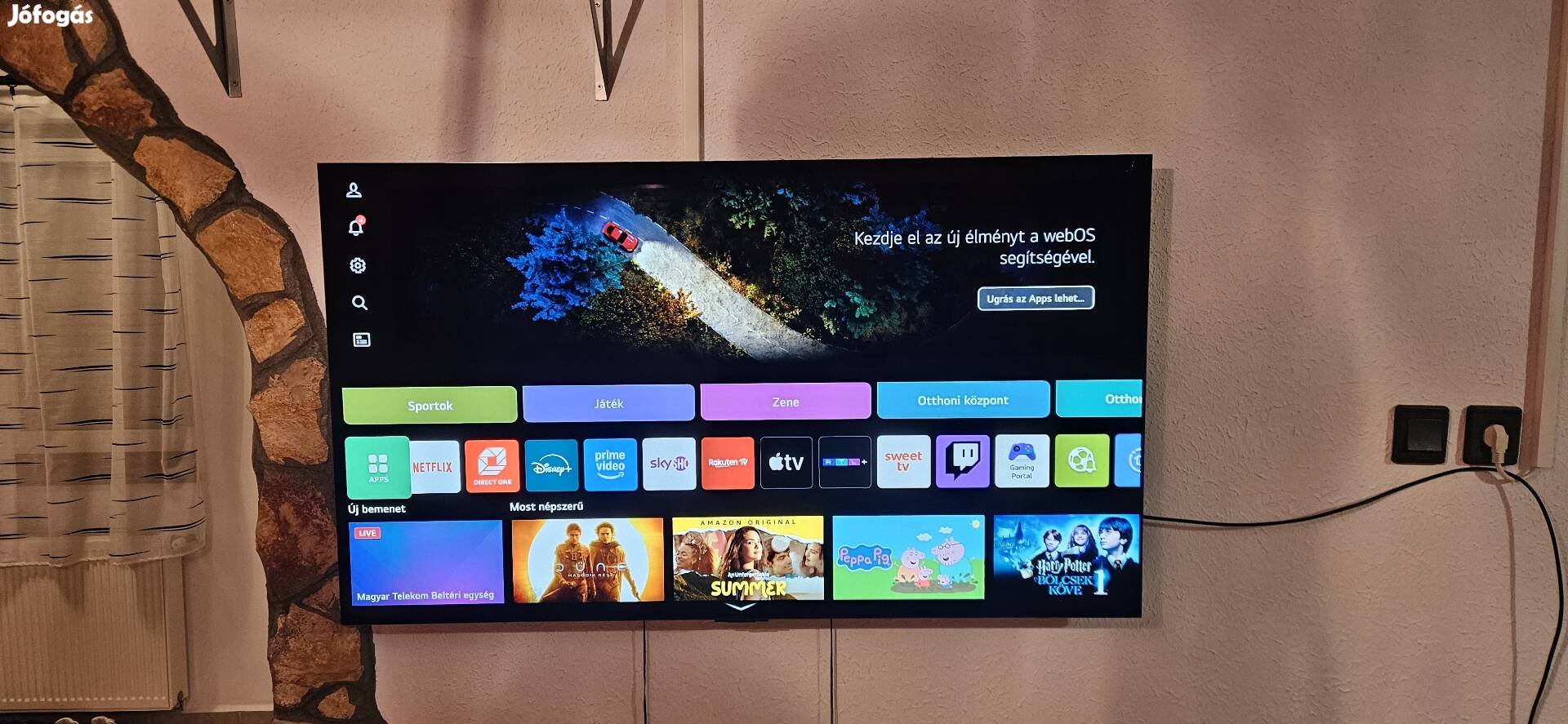 Alig hasznalt Oled 55 C3 !