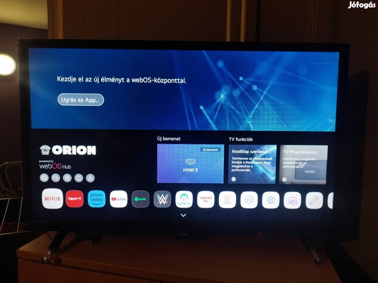 Alig használt Orion smart TV 