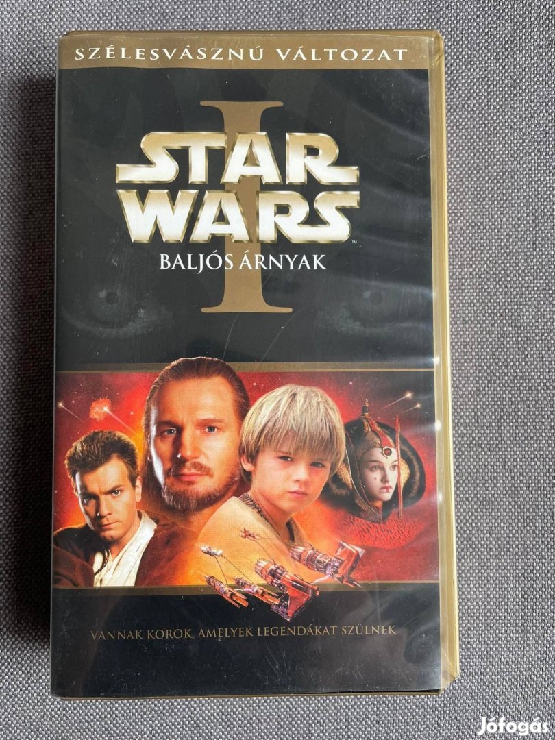 Alig használt Star Wars I. rész Baljós árnyak 1 VHS videó kazetta