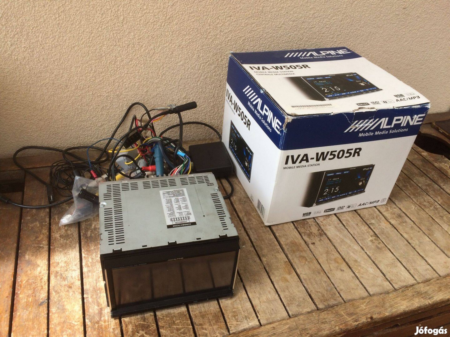 Alipne IVA-W505R 2 DIN-Es Mobil Média Állomás