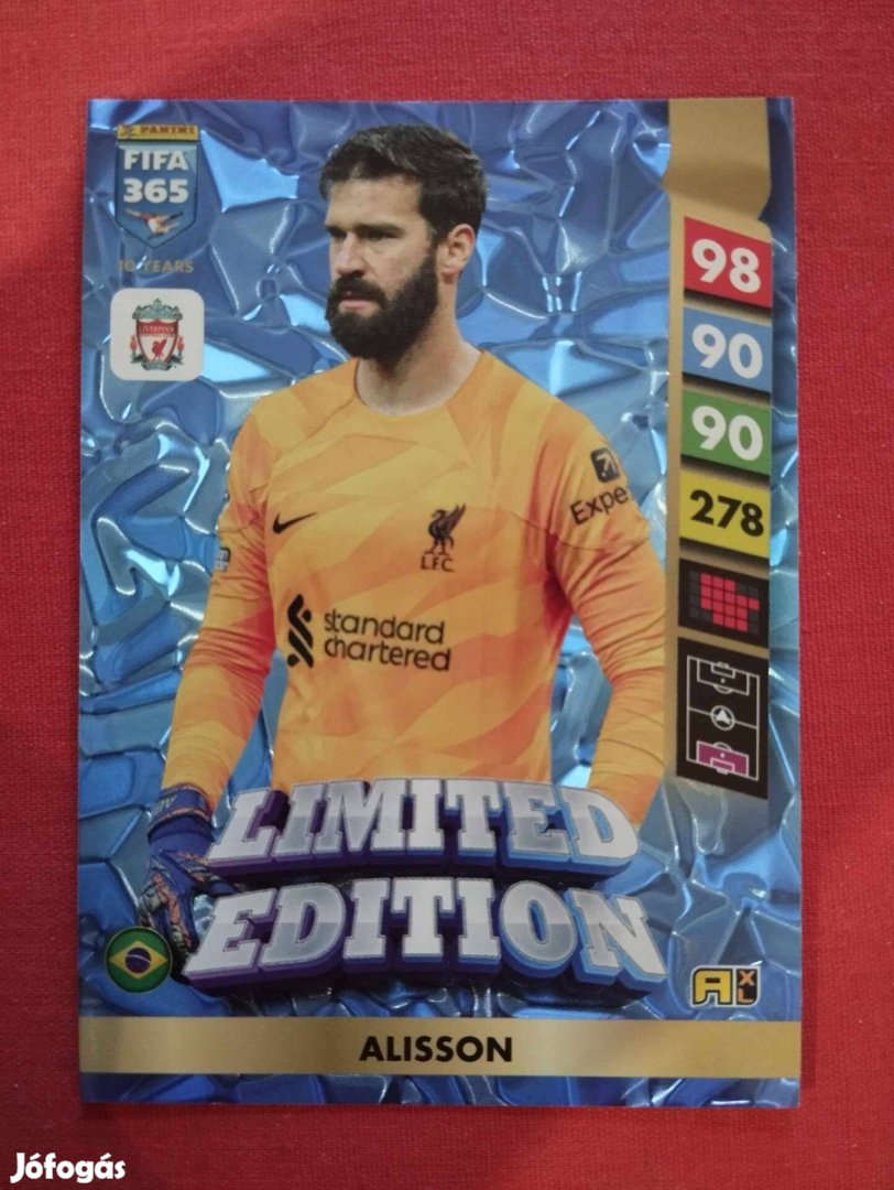 Alisson (Liverpool) FIFA 365 2025 Limited Edition focis kártya