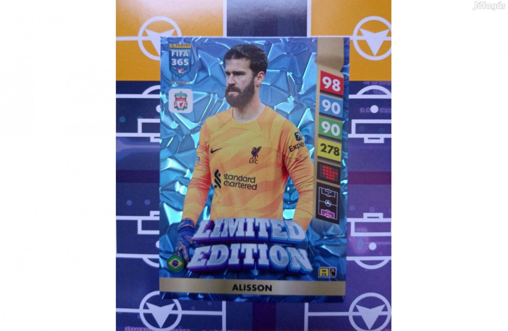 Alisson (Liverpool) Fifa 365 2025 Limited focis kártya