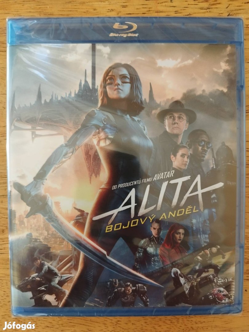 Alita a harc angyala blu-ray Rosa Salazar Új 