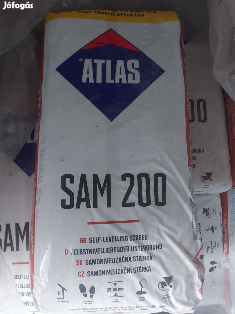 Aljzatkiegyenlítő ATLAS SAM 20025kg