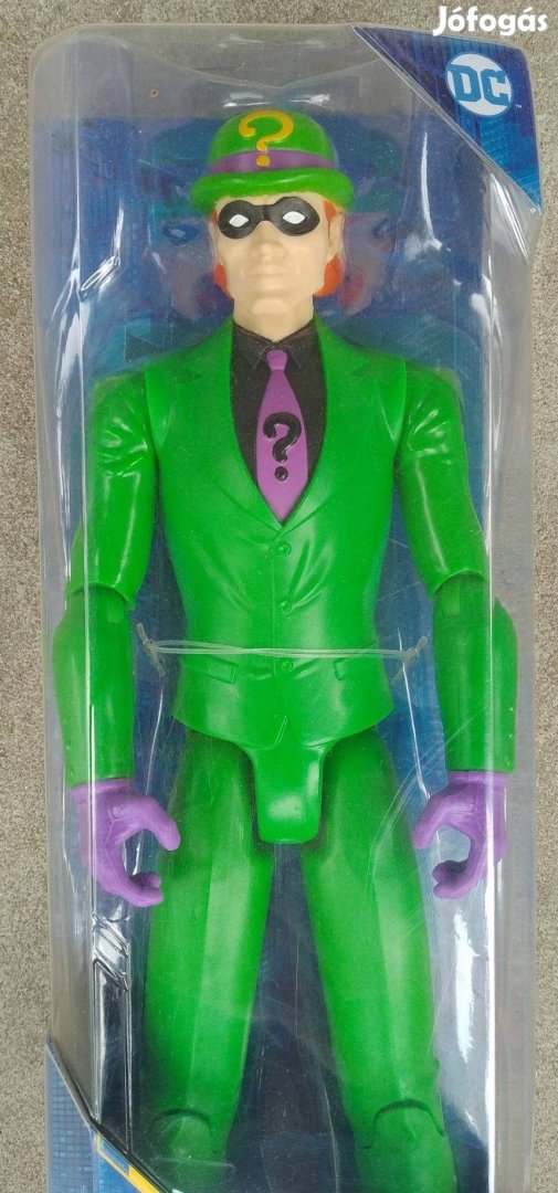 Alkalmi áron Új Spin Master DC Batman Riddler Rébusz figura 30 cm!