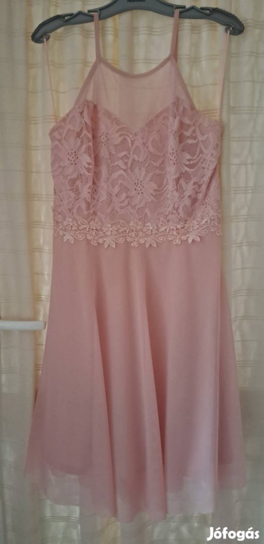 Alkalmi női 40-es rózsaszínű ruha