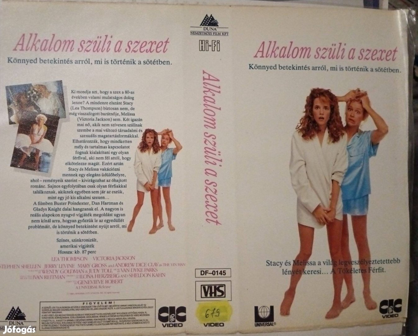 Alkalom szüli a szexet - vígjáték vhs