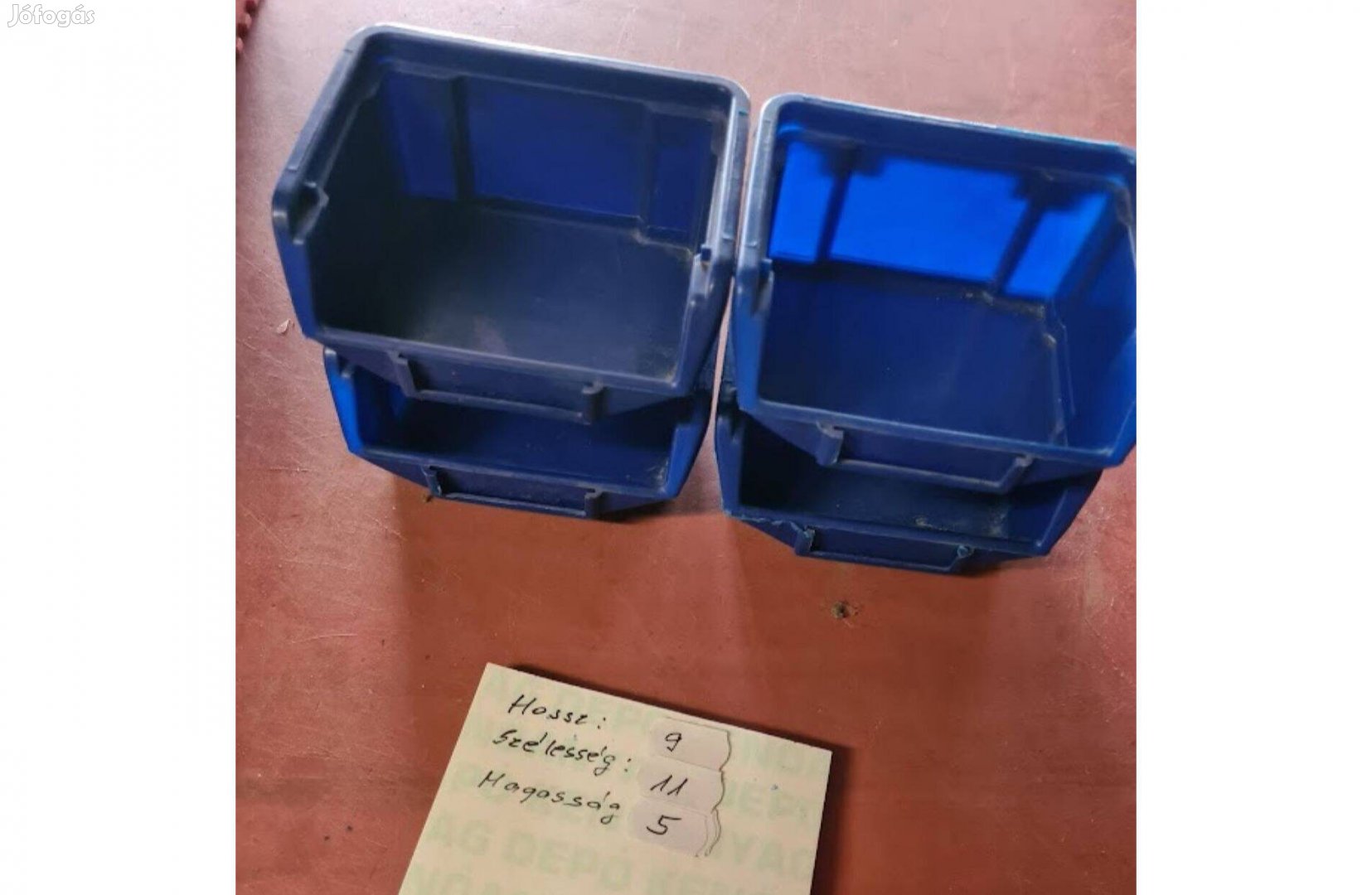 Alkatrész Doboz 9X11X5