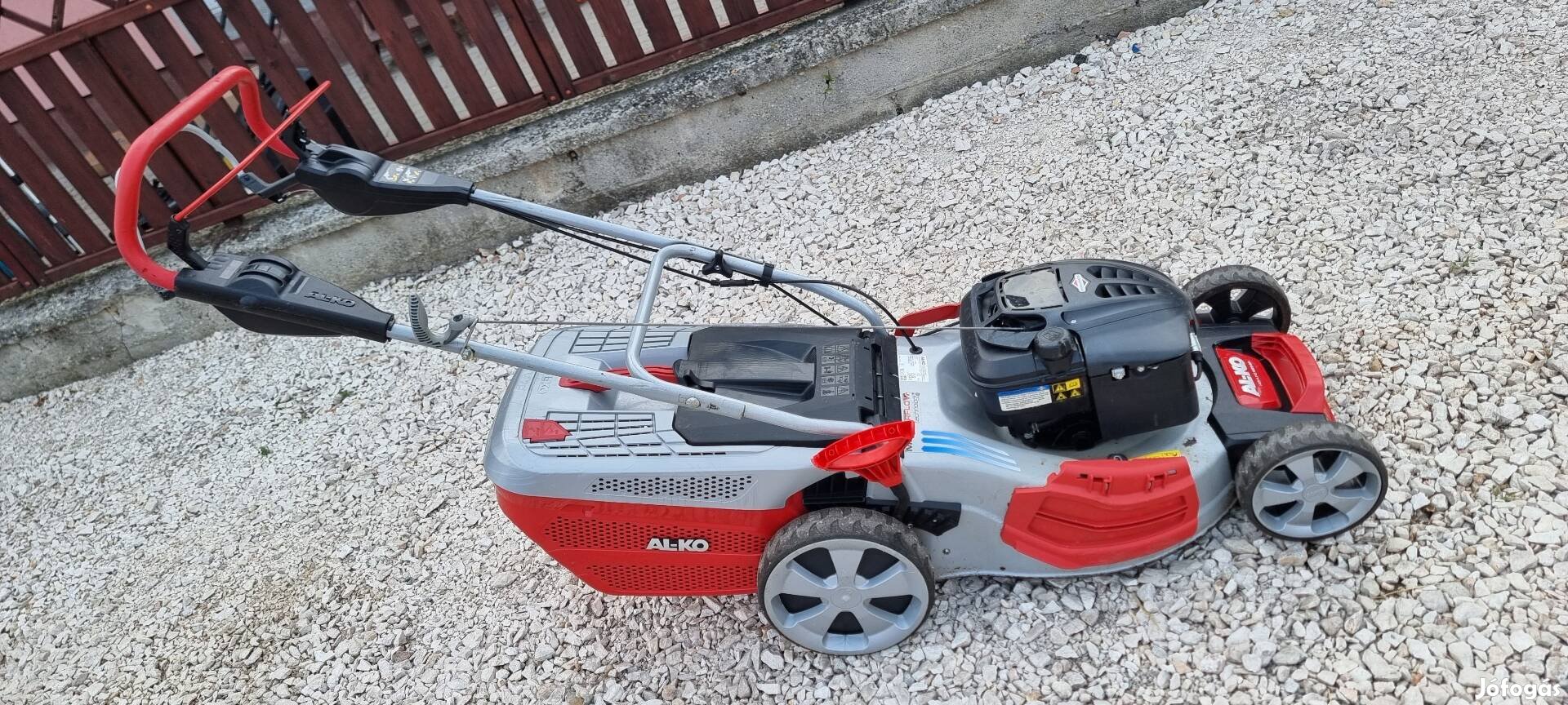 Alko 523 SP önjáró Briggs&Stratton önjáró benzines fűnyíró 51cm 