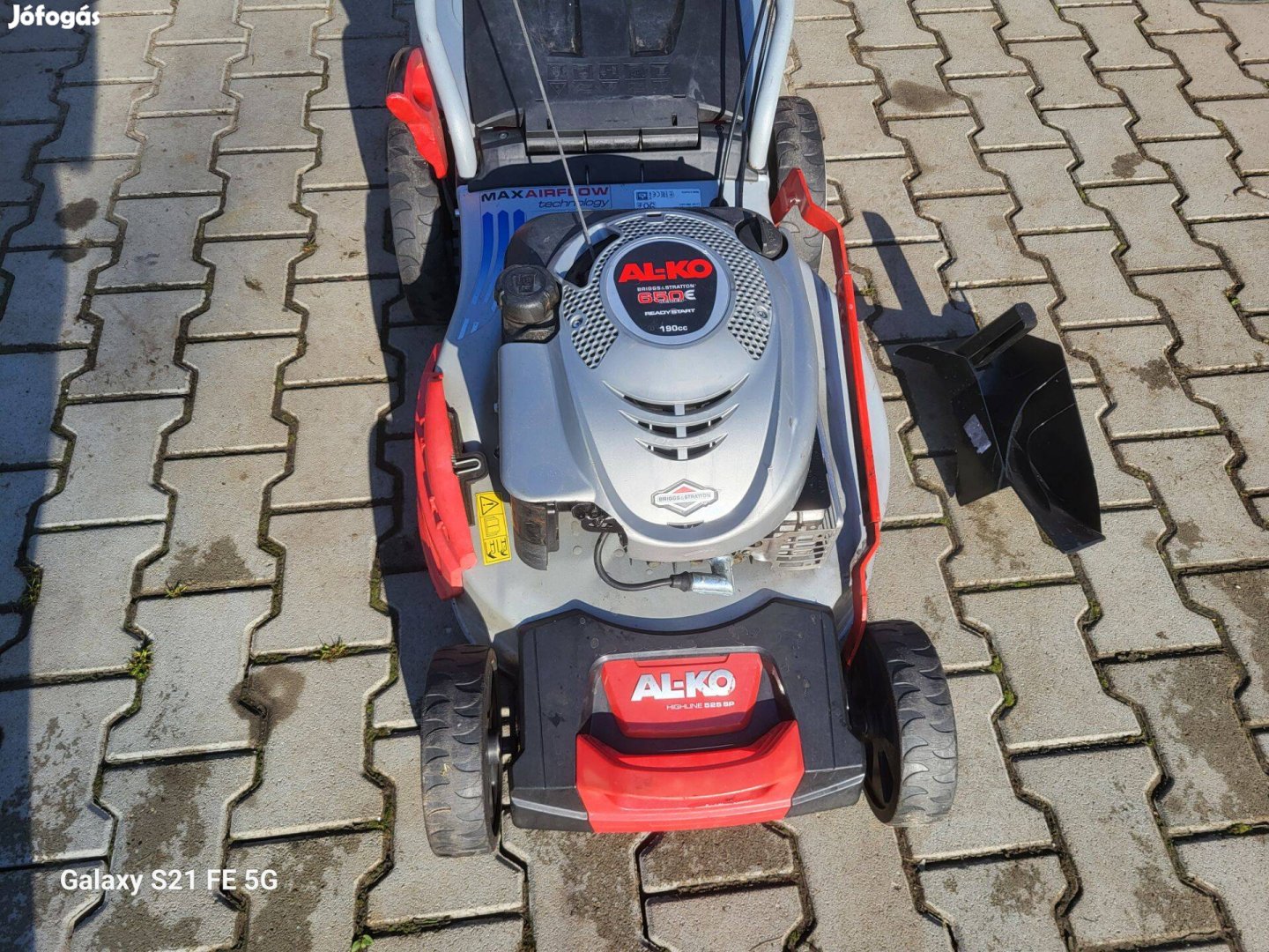 Alko Highline Briggs motoros - önjáró mulcsozós gyűjtős