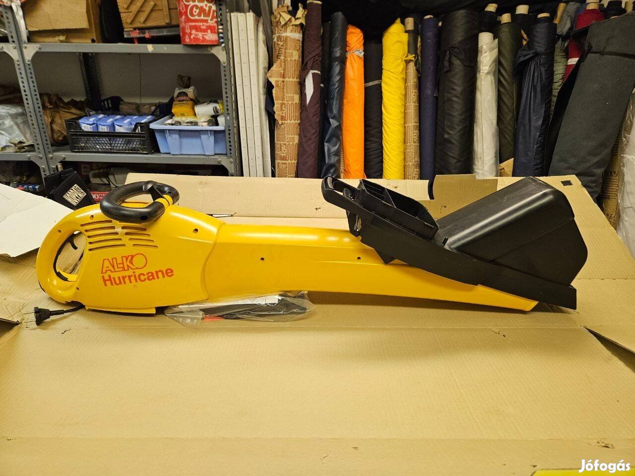 Alko Hurricane lombszívó darálóval