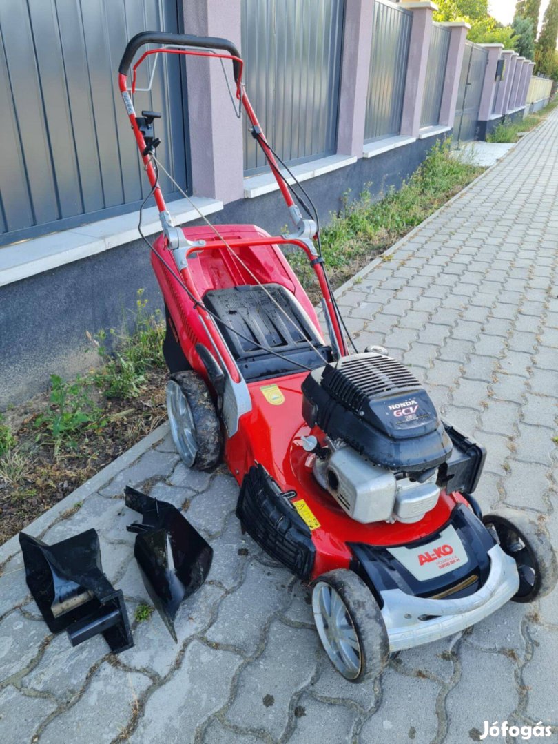 Alko Őnjárós Fűgyűjtős-Oldalkidobós Mulcsozós Fűnyiró