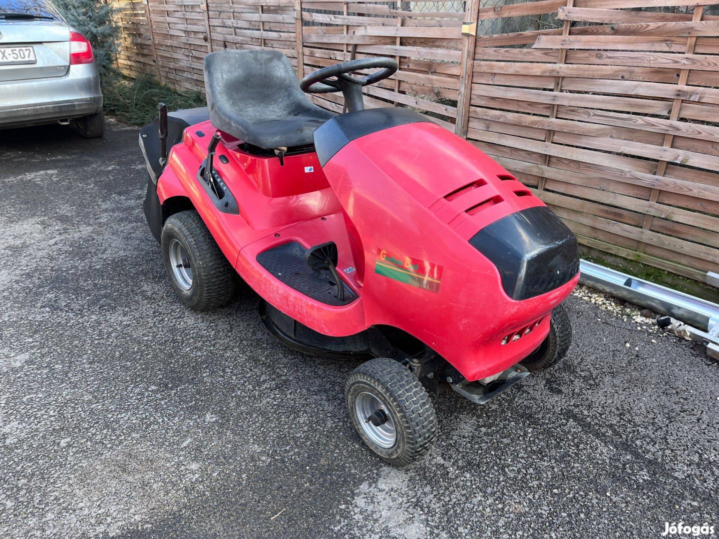 Alko T12.5-74 fűnyíró traktor BriggsStratton 12.5hp