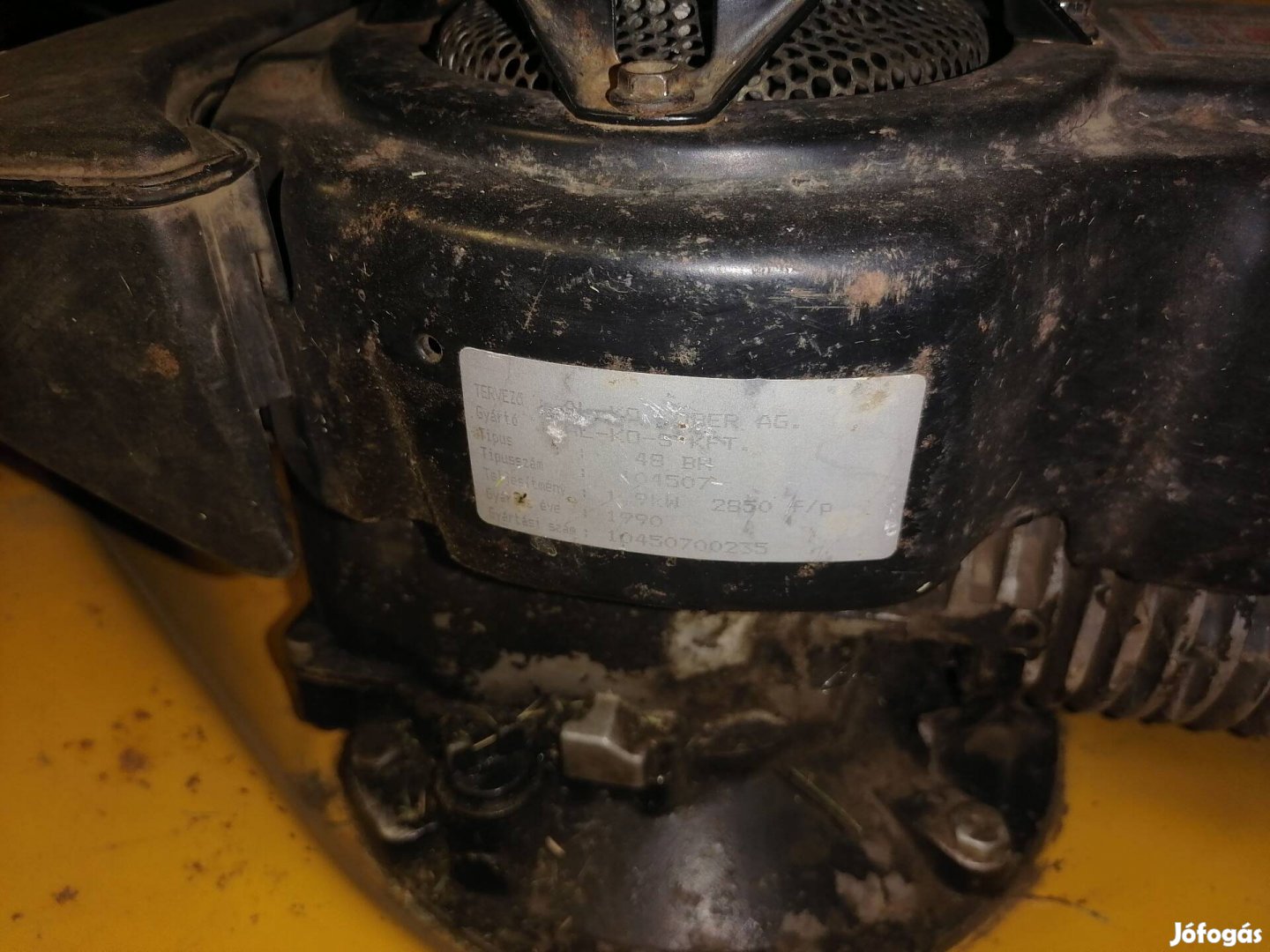 Alko benzines fűnyíró rossz motor