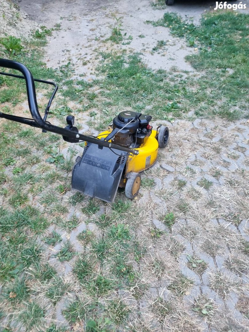 Alko fűnyíró beindul de leáll. 