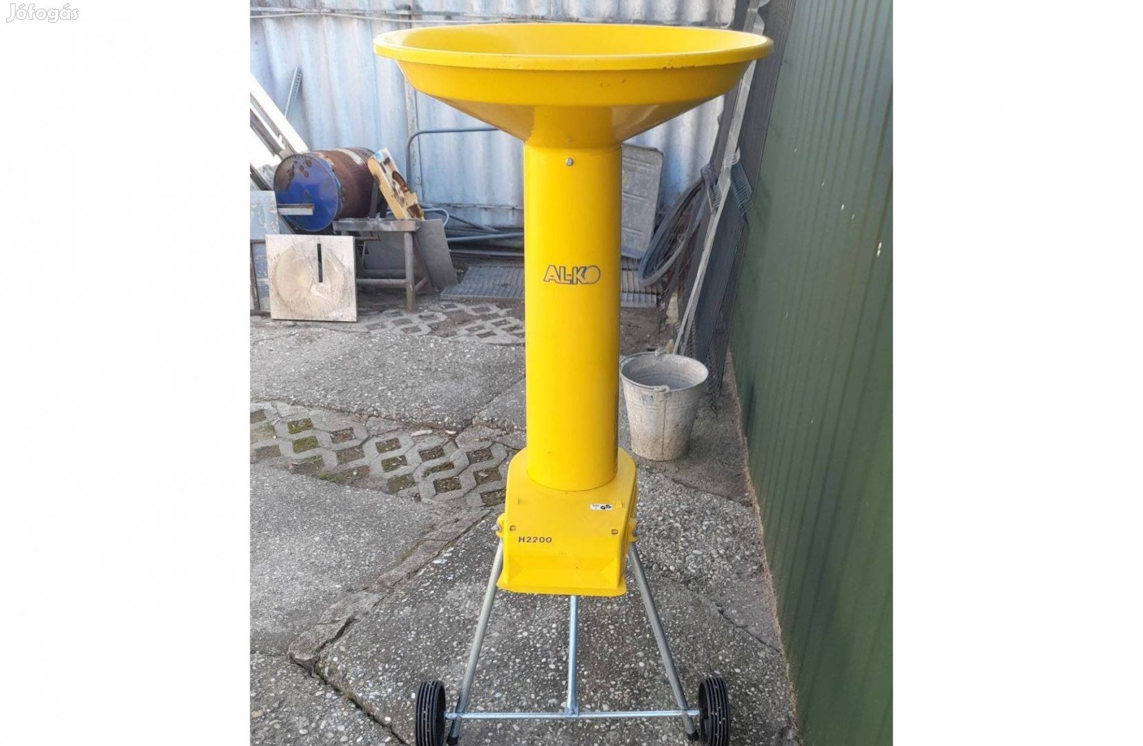 Alko h2200 ágdaráló gyümölcsdaráló szecskázó cefréző 4késes