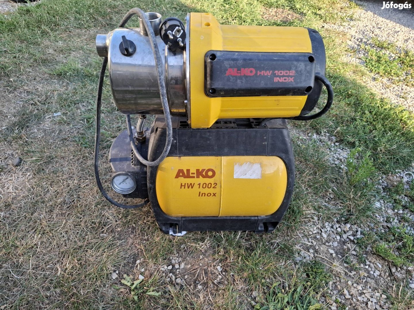 Alko házi vízellátó hidrofor HW 1002 Inox eladó!