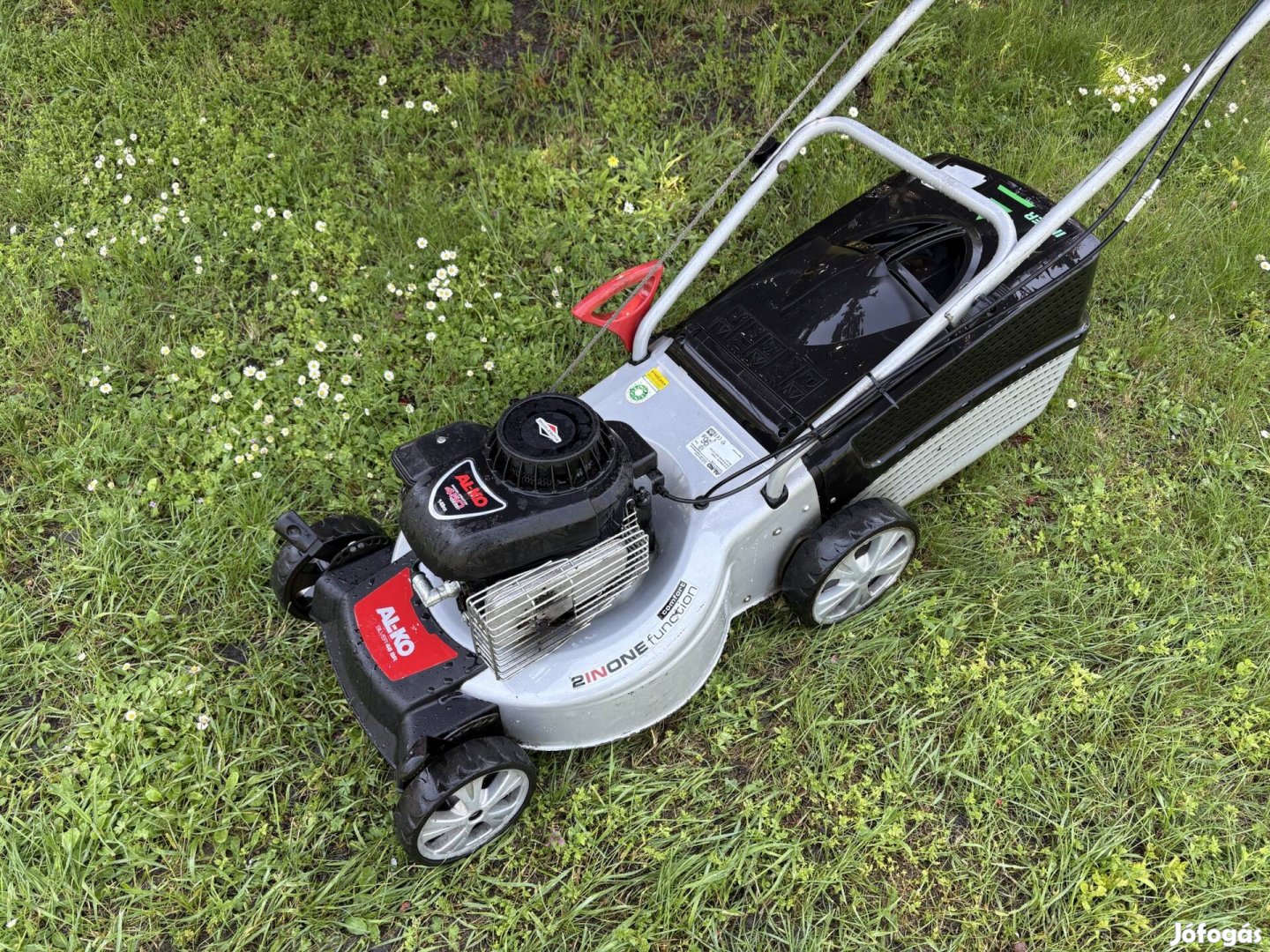 Alko silver 46 önjáró fűnyíró 