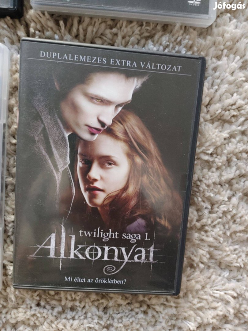 Alkonyat Twilight saga 1. dupla dvd mi éltet az öröklétben