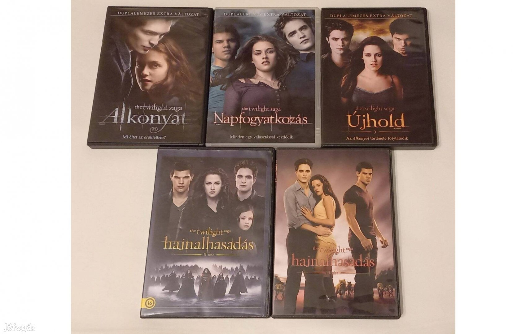 Alkonyat - The Twilight Saga Dvd Filmek egyben, vagy külön más részek!