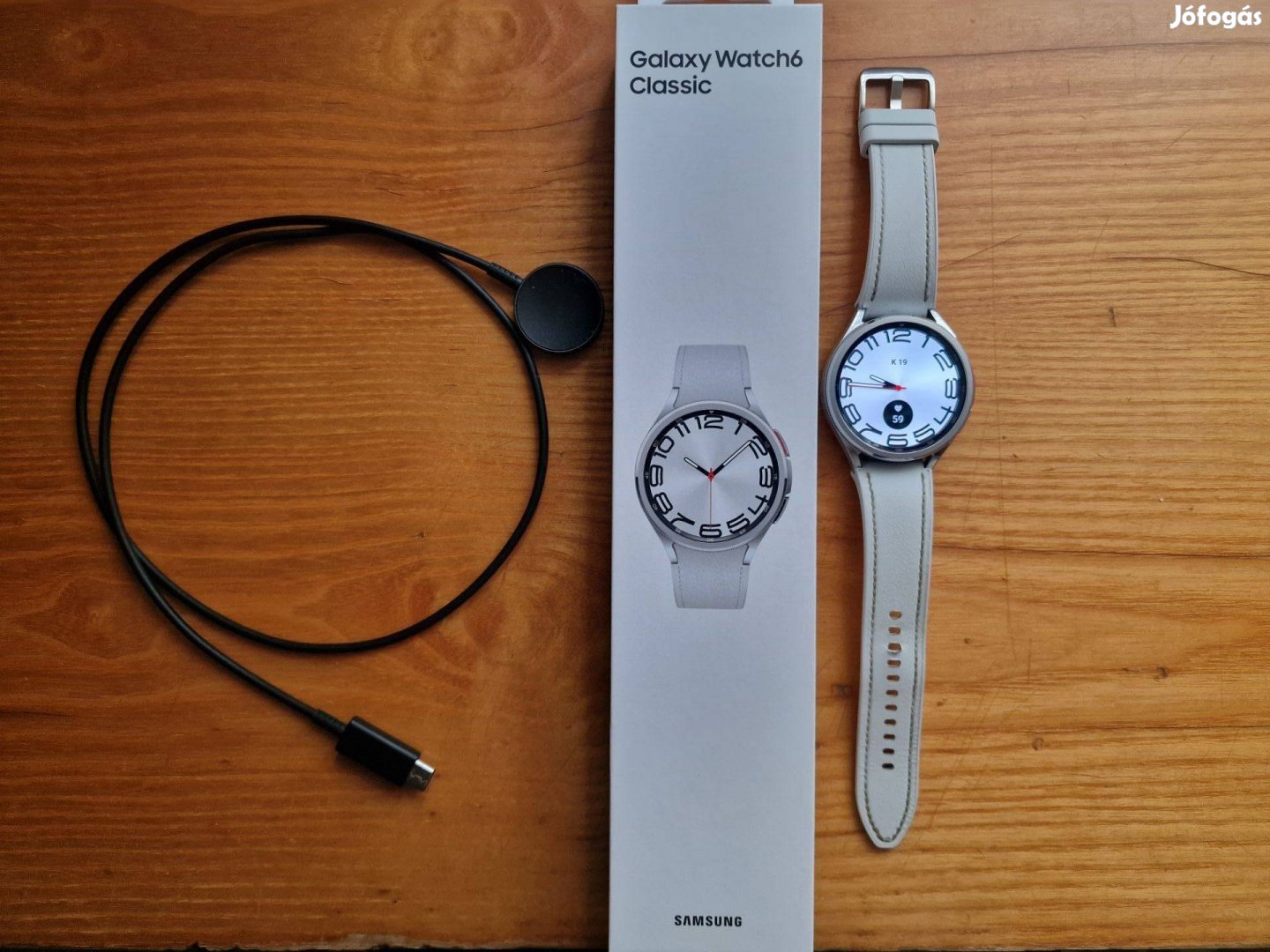 Alkuképes Garanciális Samsung Galaxy Watch 6 Classic esim 47mm