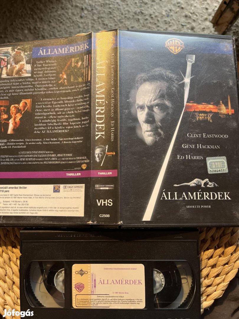 Államérdek vhs kazetta