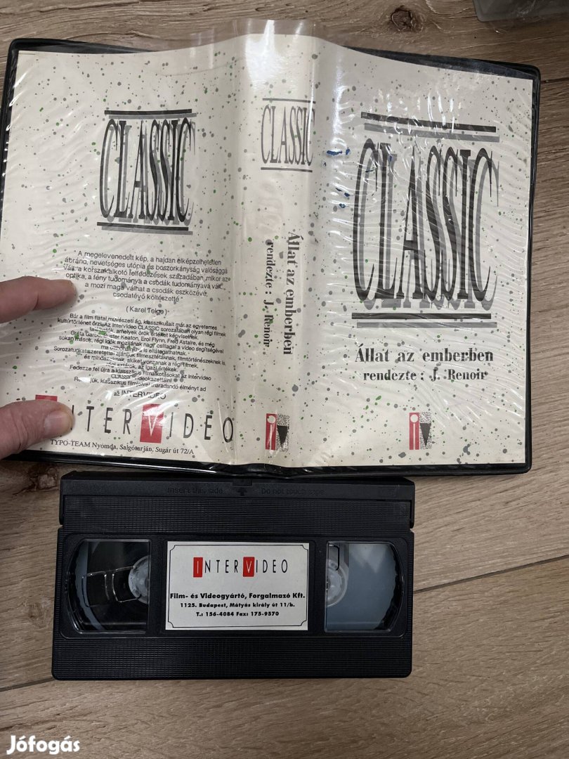 Állat az emberben vhs intervideo