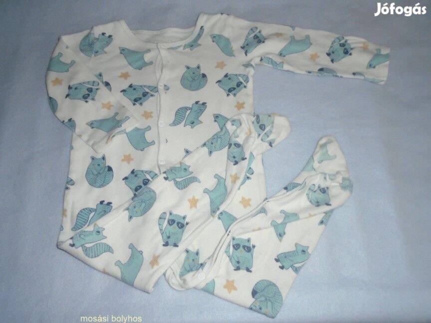Állat mintás rugdalózó 2-3 évesre (méret 98) pizsama