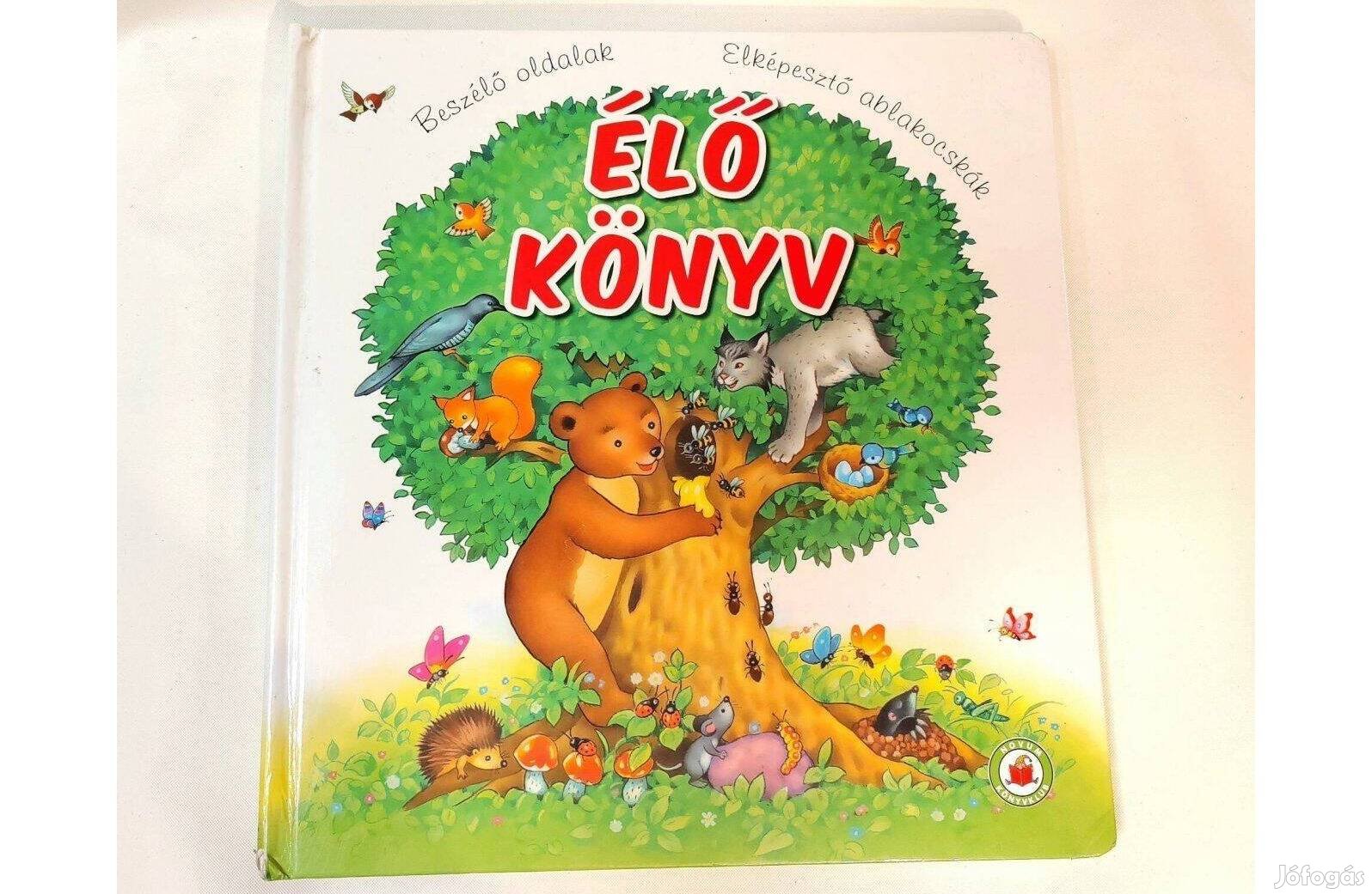 Állathangokat kiadó gyerekkönyv, Élő Könyv, Hangos könyv