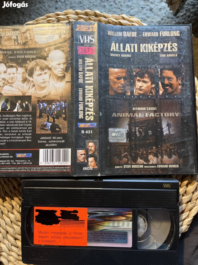 Állati kiképzés vhs kazetta