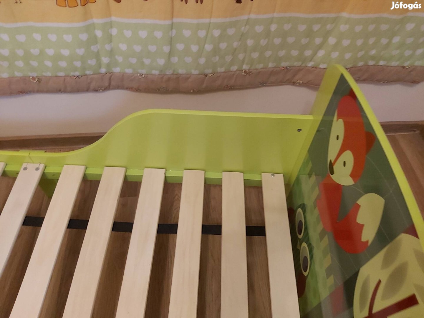 Állatmintás unisex gyerekágy 70x140- es
