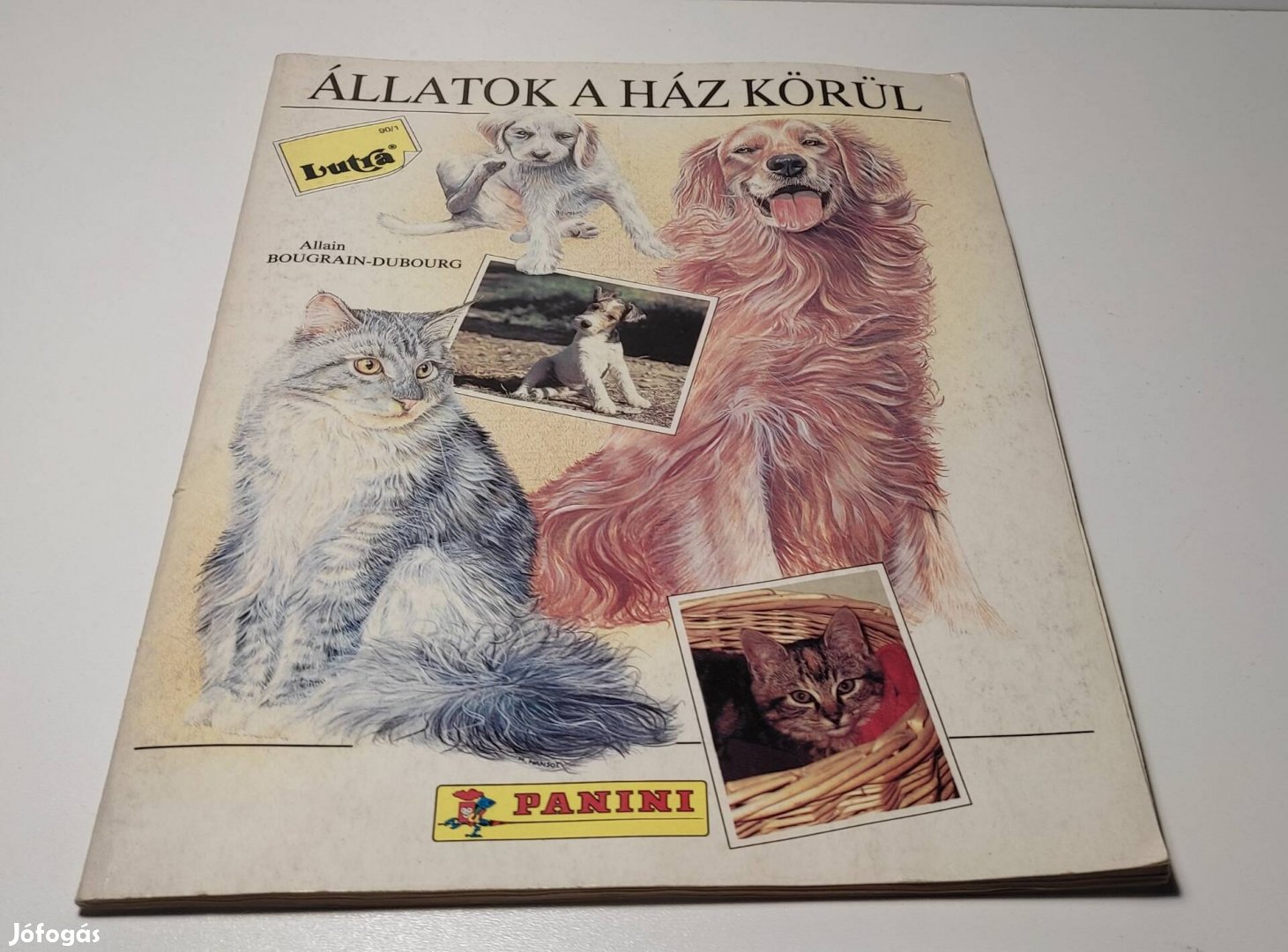 Állatok a ház körül matrciás album 347 ragasztott matrica