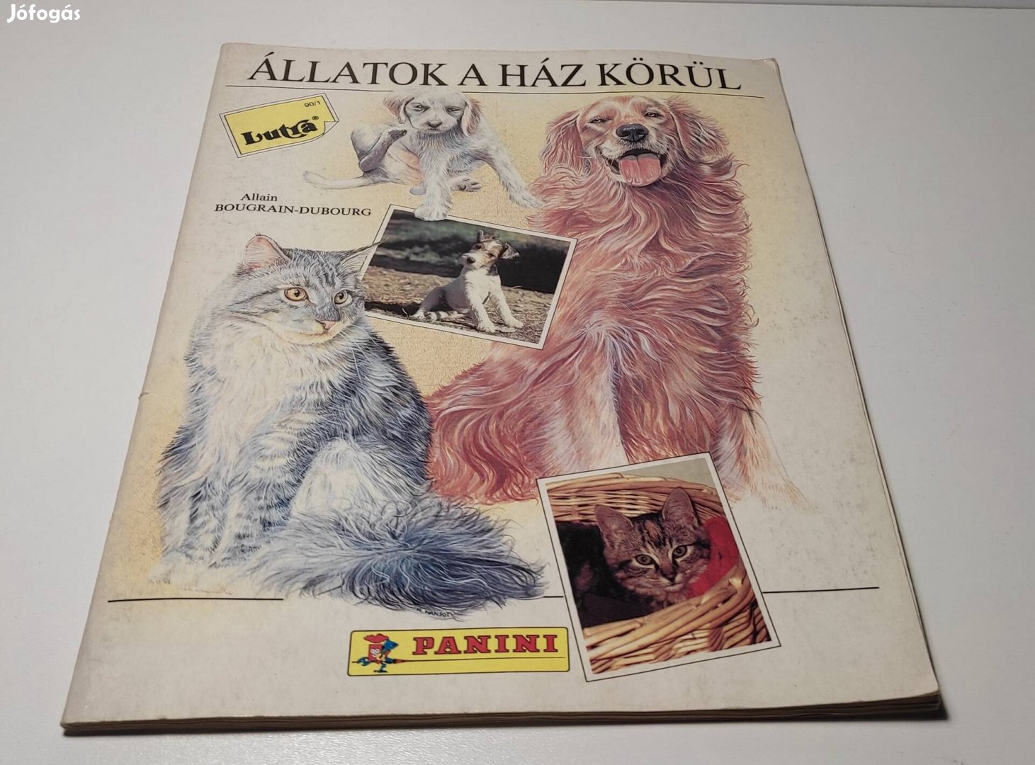 Állatok a ház körül matricás album 347 ragasztott matrica