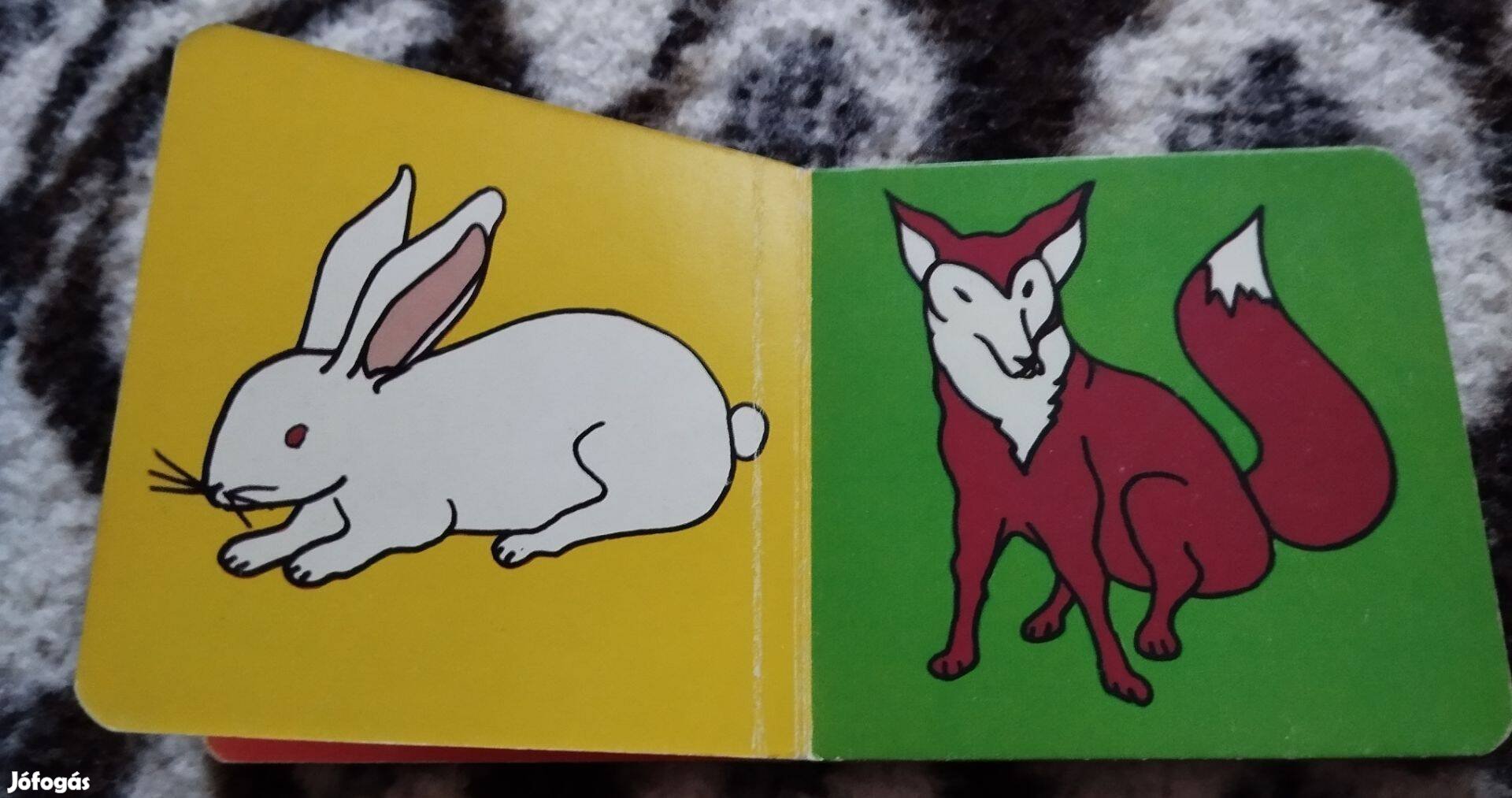 Állatok bébikönyvek sorozat