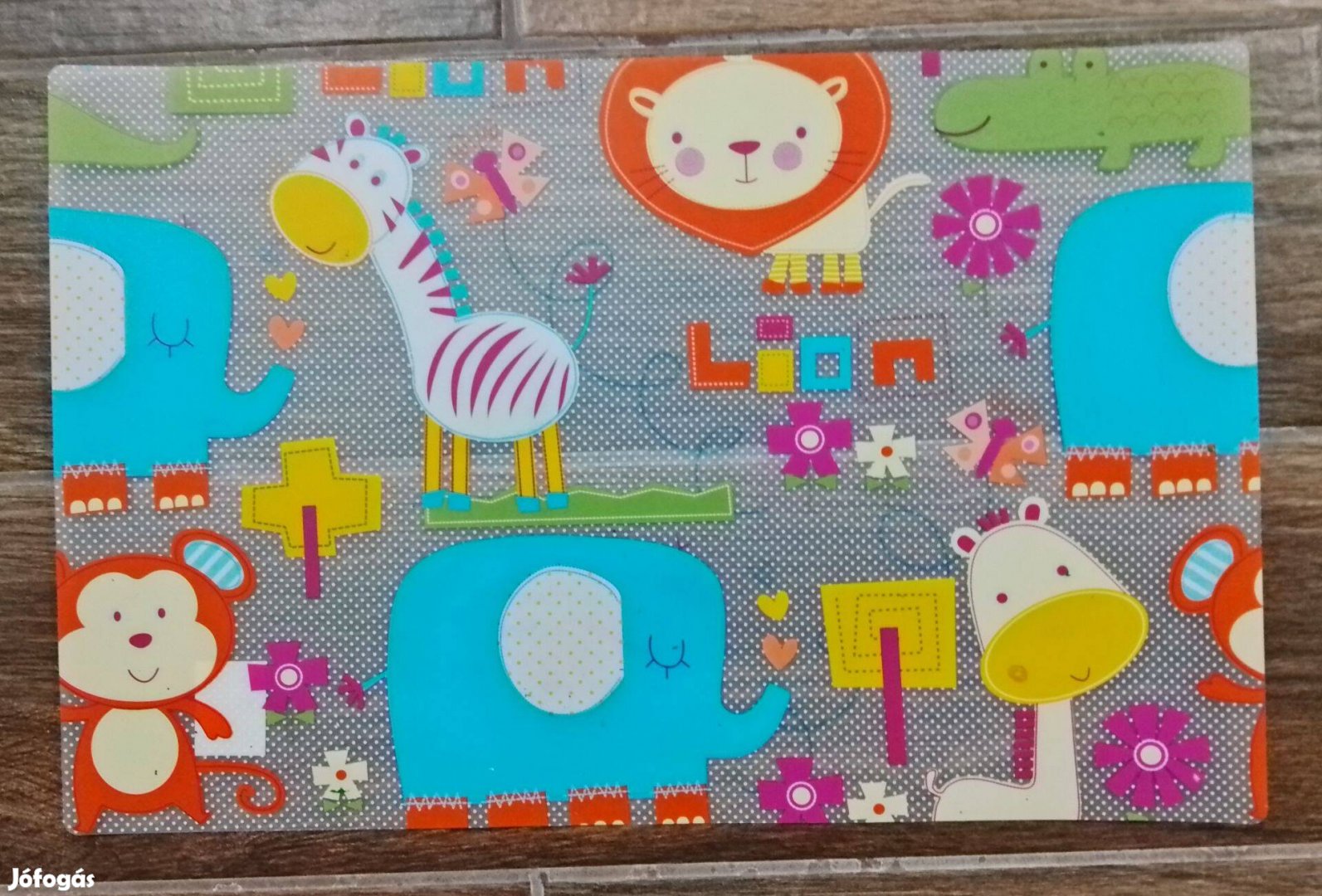 Állatos tányéralátét