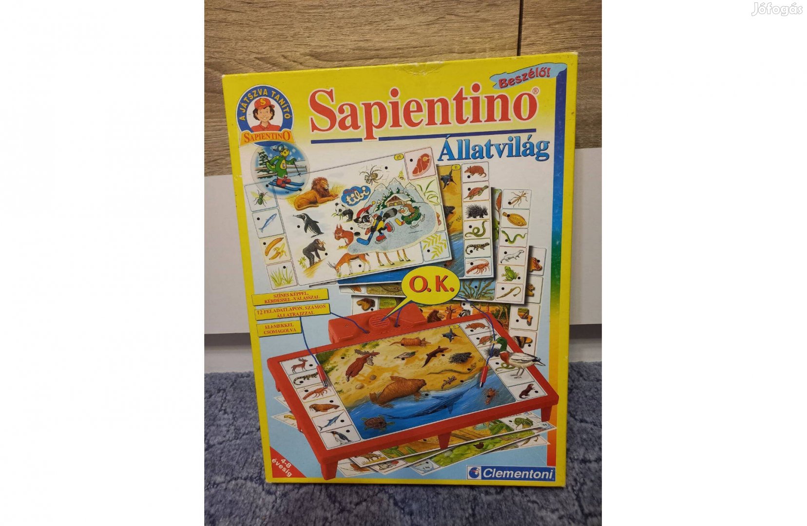 Állatvilág társasjáték Clementoni Sapientino