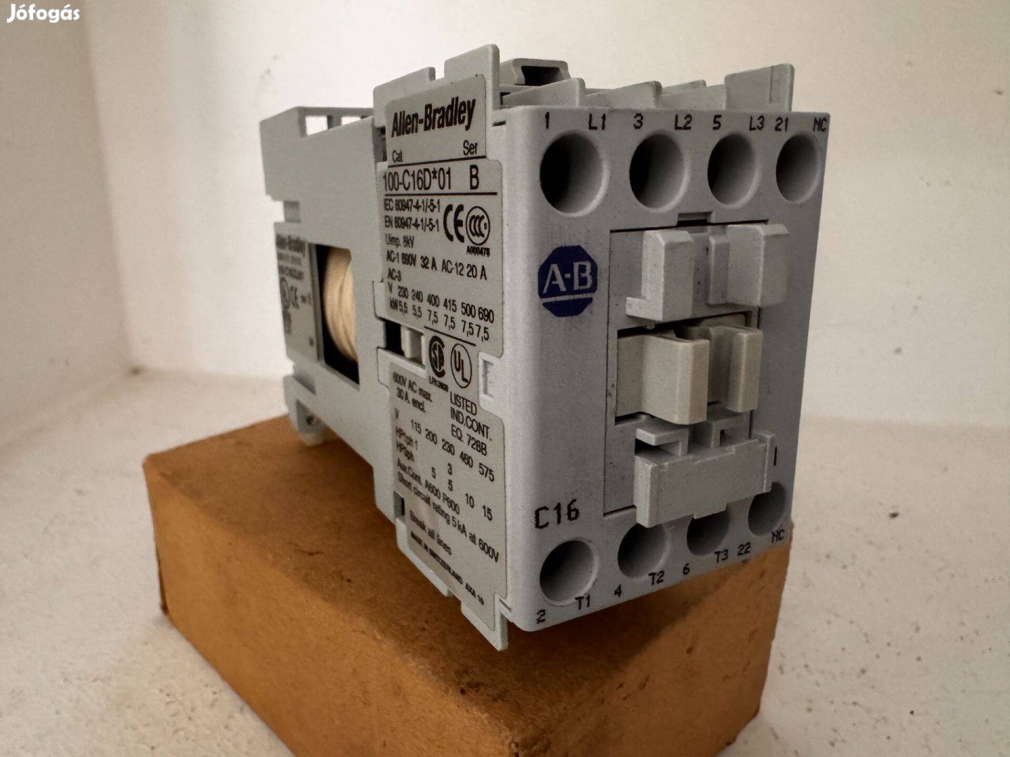 Allen Bradley védőkapcsoló 100-C16Udj01
