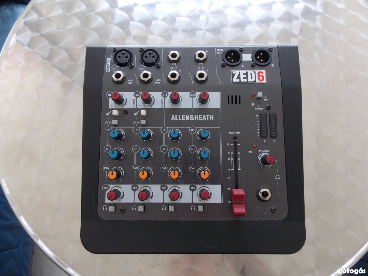 Allen & Heath Zed-6 6 csatornás keverő