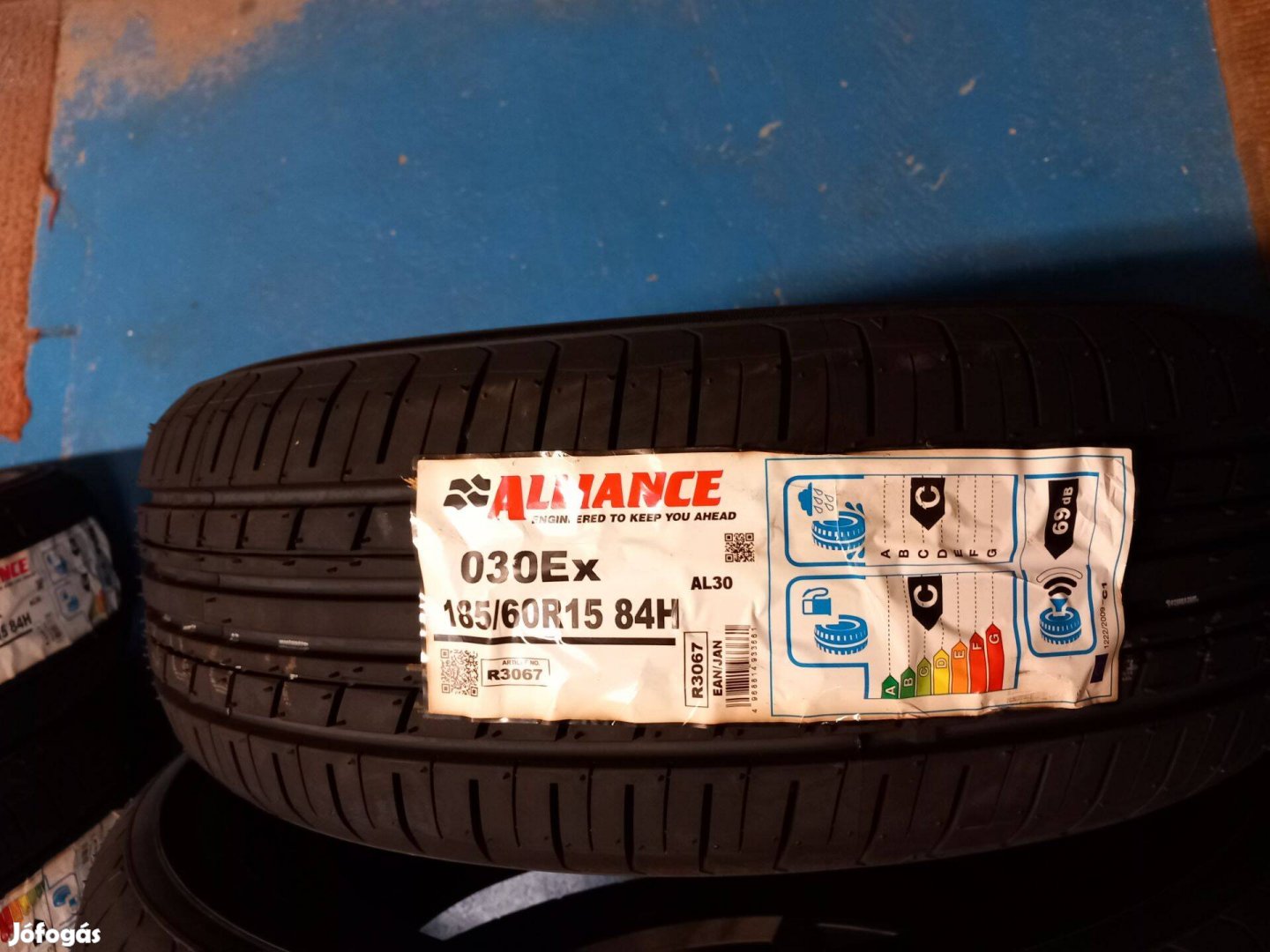 Alliance 030ex 185/60 r15 Új nyári garnitúra eladó